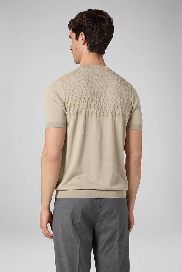 Pull Pal Zileri Tshirt Con Lavorazione 3D