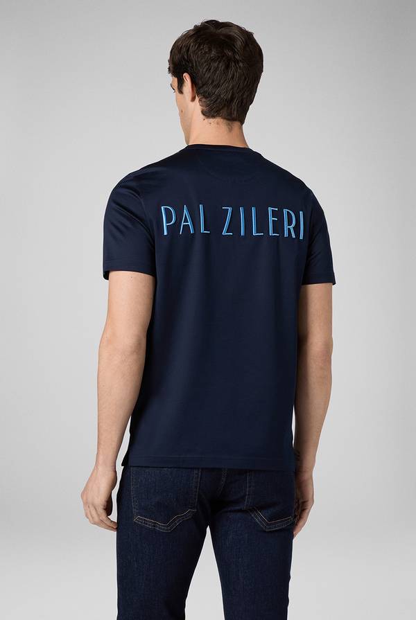 Pull Pal Zileri Tshirt Con Lavorazione Jacquard