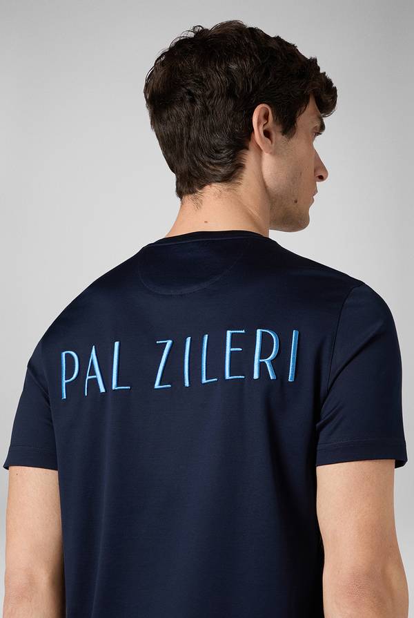 Pull Pal Zileri Tshirt Con Lavorazione Jacquard