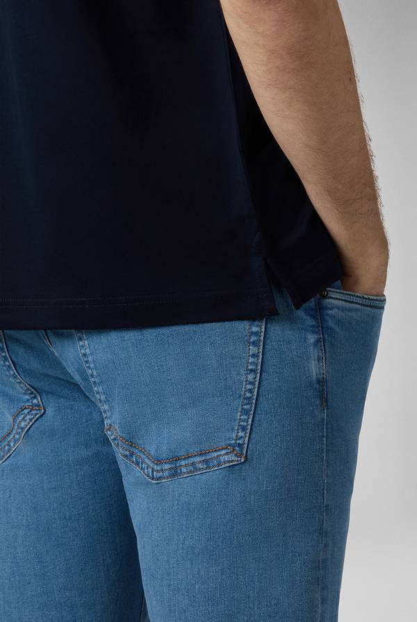 Pull Pal Zileri Tshirt In Cotone Mercerizzato