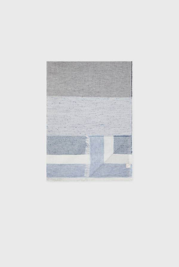 Pull Pal Zileri Sciarpa in modal, lino e seta multicolor