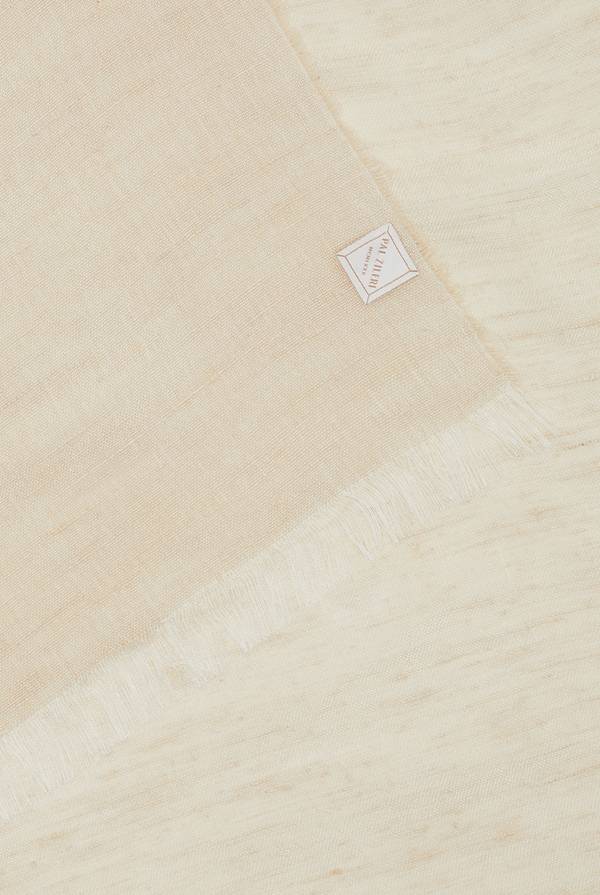 Pull Pal Zileri Sciarpa In Pura Seta Effetto Stuoia