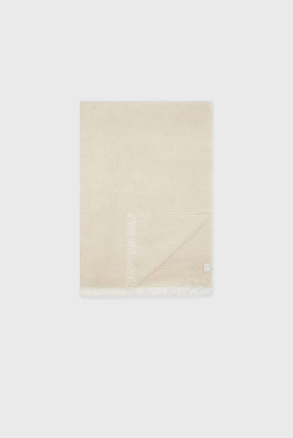 Pull Pal Zileri Sciarpa in pura seta effetto stuoia