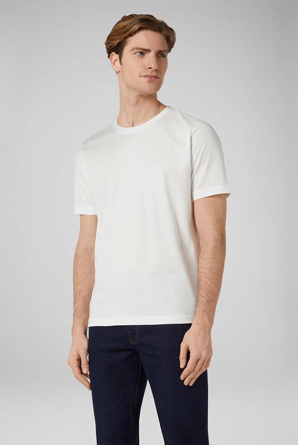 Pull Pal Zileri T-Shirt In Cotone Nel Colore Bianco