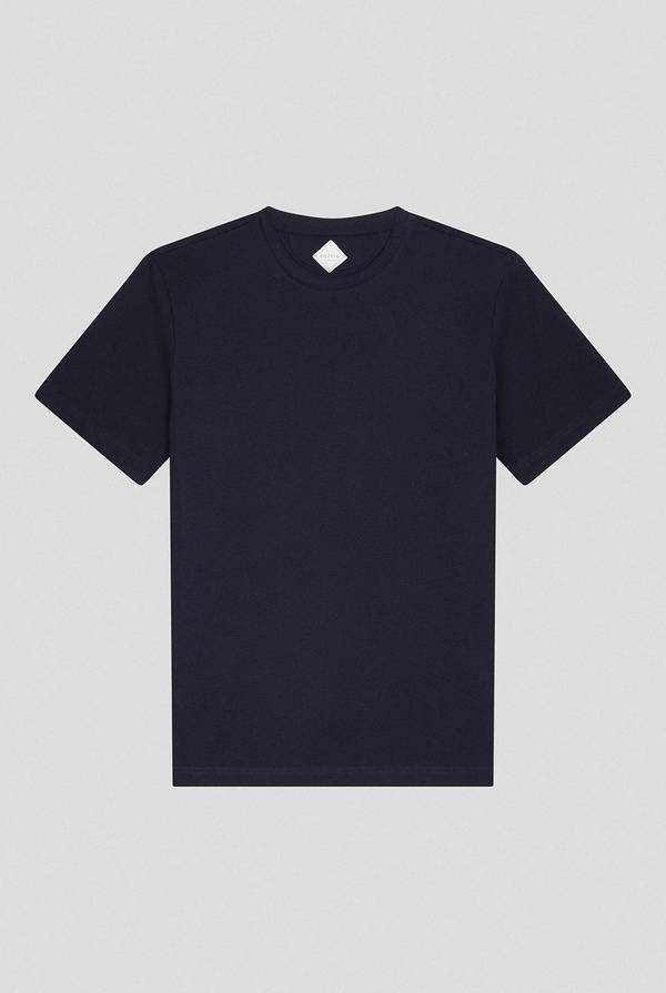 Pull Pal Zileri T-Shirt in cotone nel colore blu navy