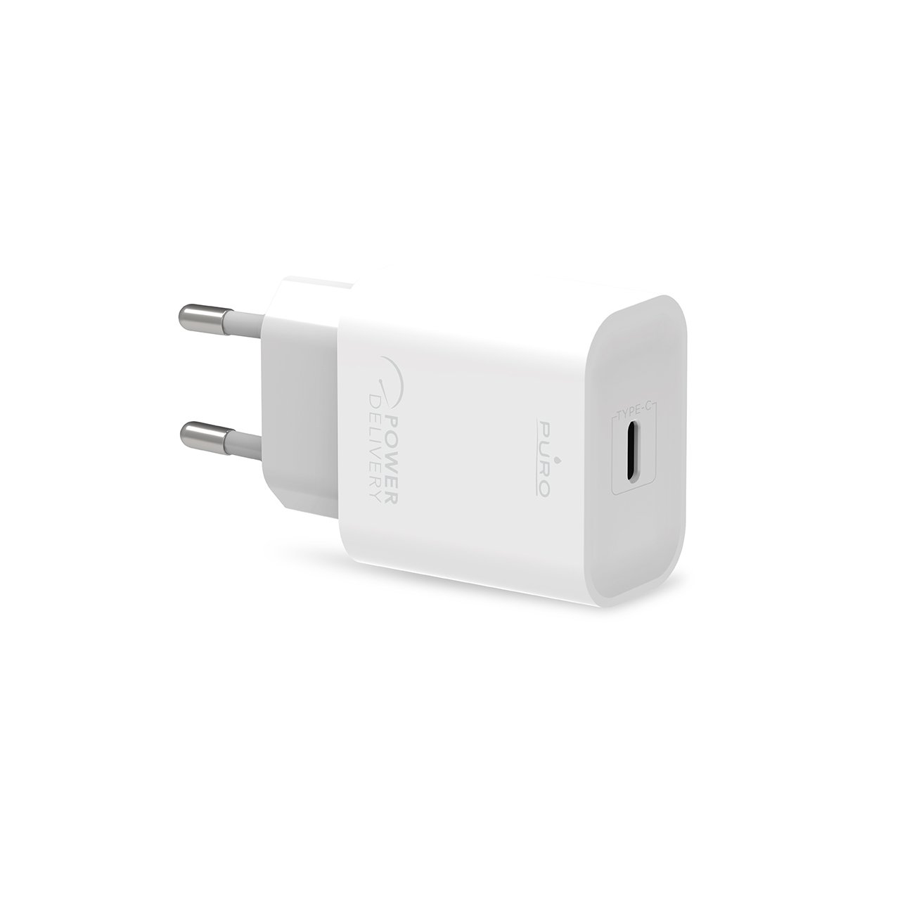 Puro Caricabatterie da parete compact con porta USB-C 20W Puro Caricabatterie da parete compact con porta USB-C 20W