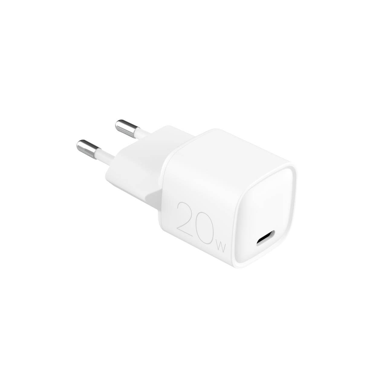 Puro Caricabatterie da parete Nano con porta USB-C 20W Puro Caricabatterie da parete Nano con porta USB-C 20W