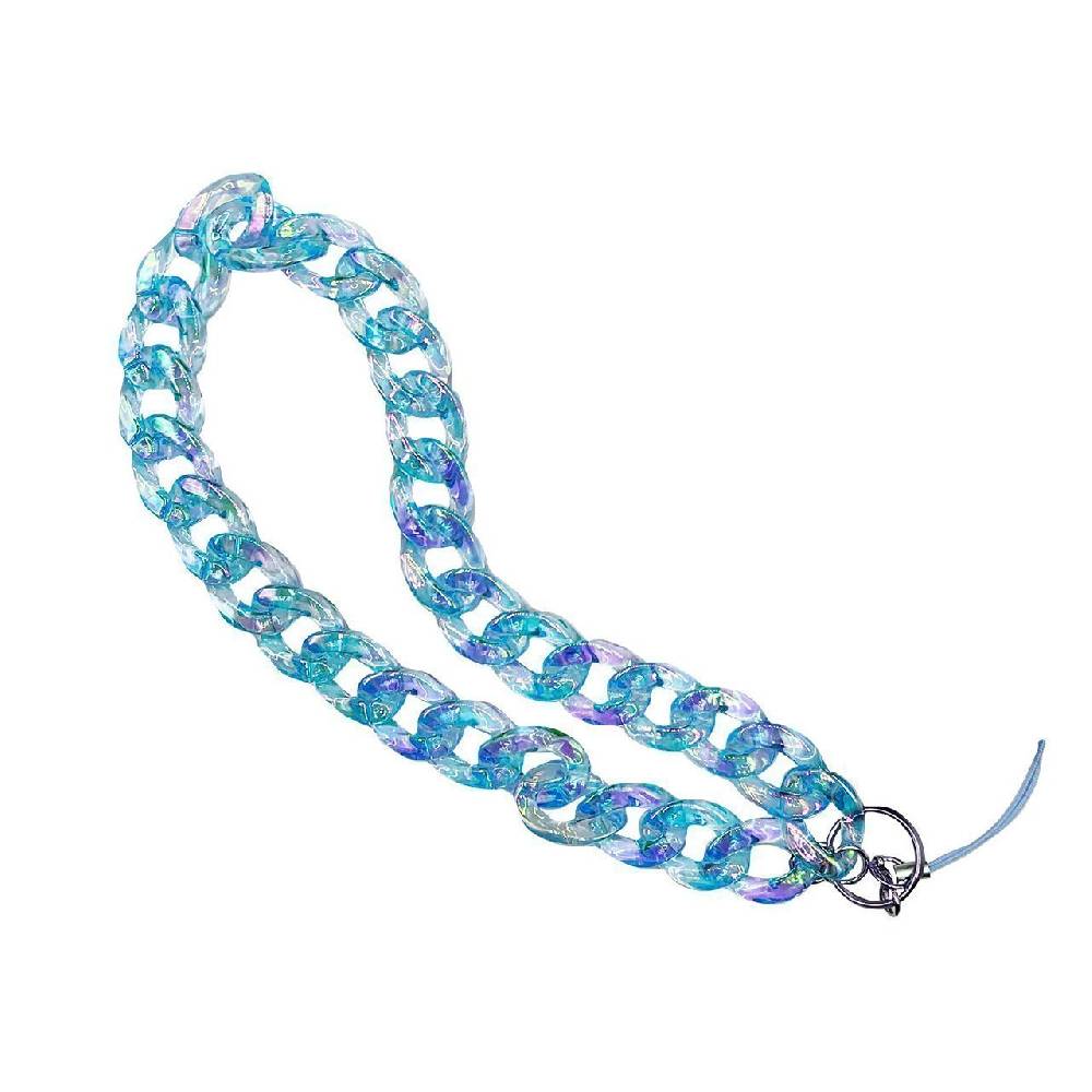 Puro Catenina universale CHAIN azzurra per smartphone