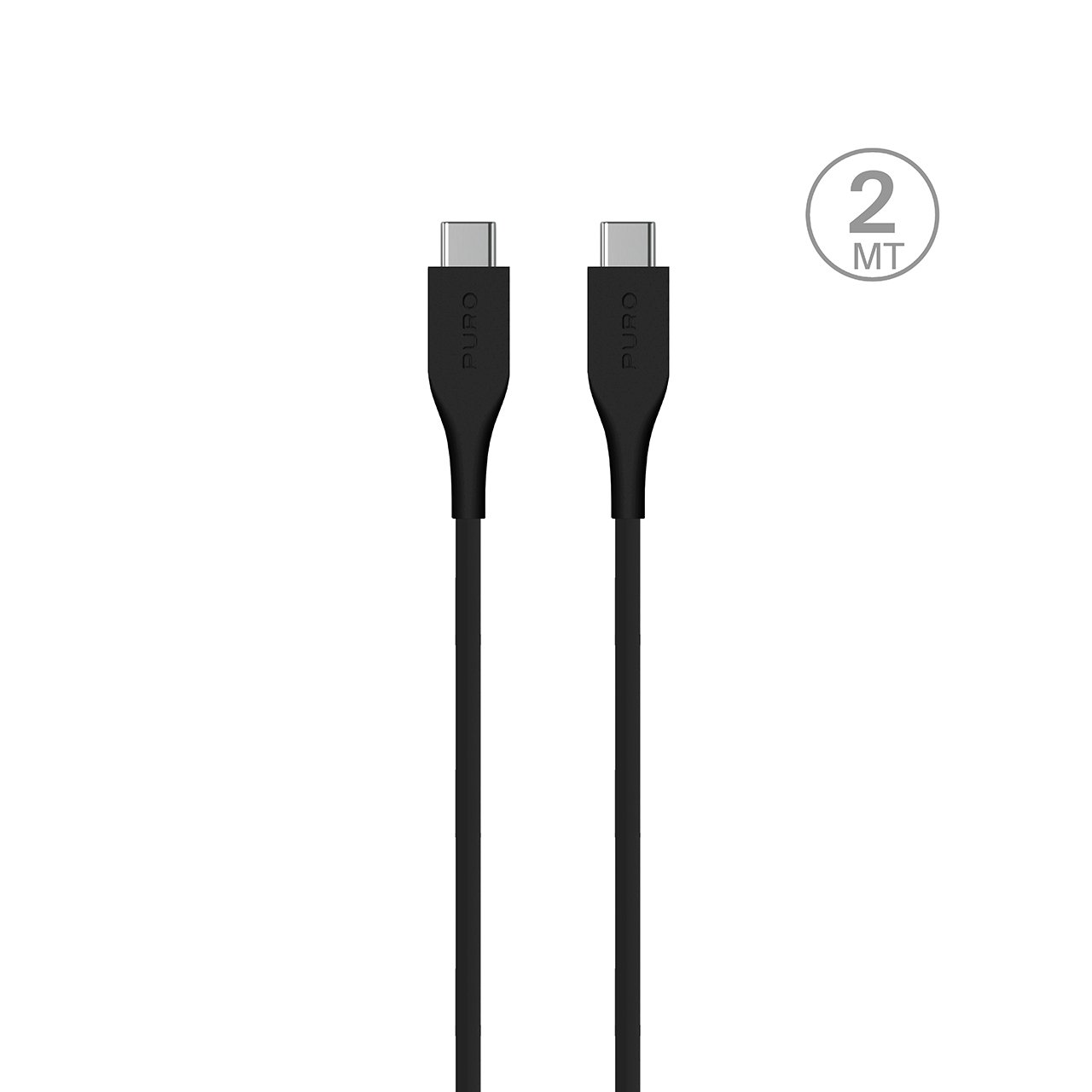 Puro Cavo di ricarica e sincronizzazione da USB-C a USB-C 2.0 2 metri