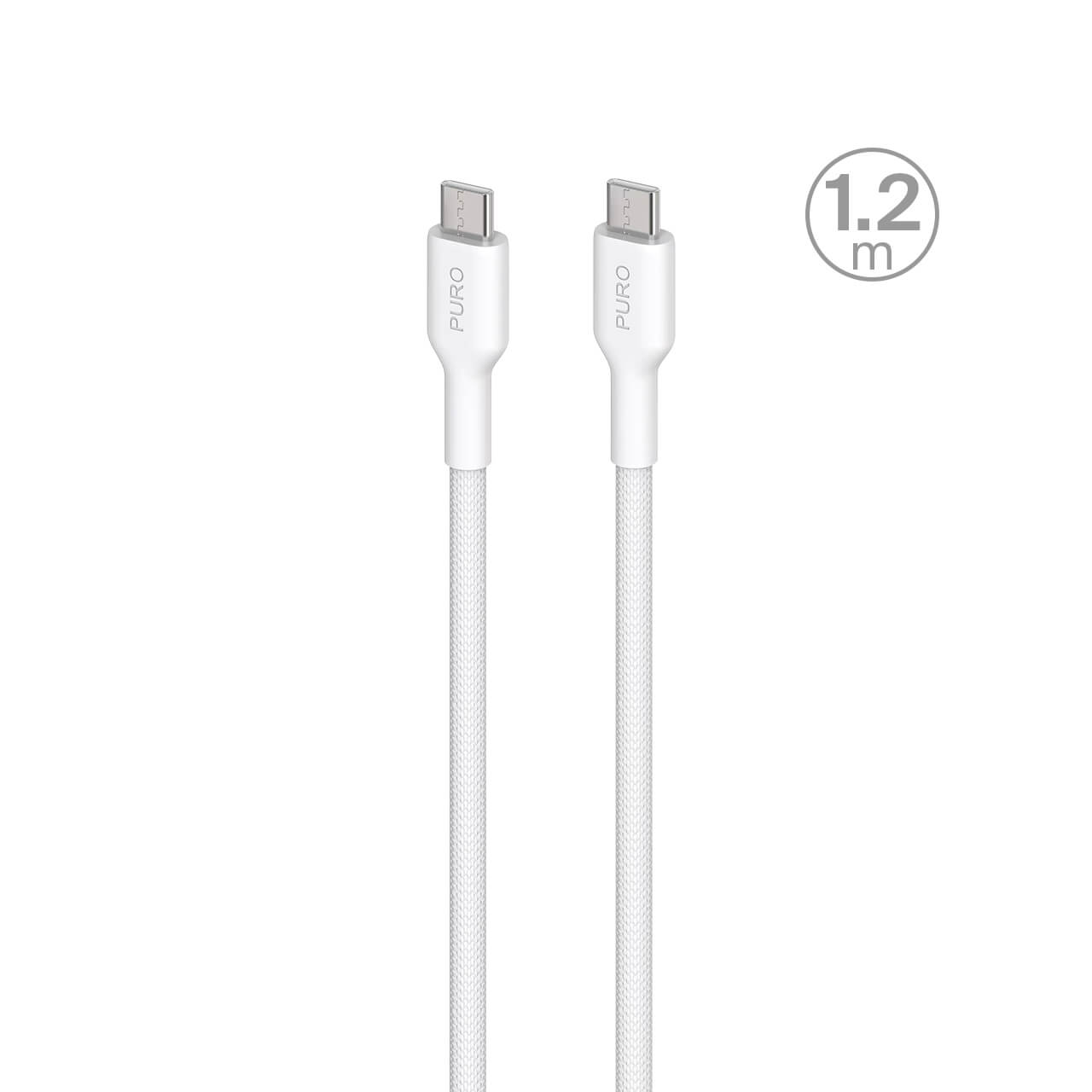 Puro Cavo di Ricarica e Sincronizzazione Fabrik 2.0 da USB-C a USB-C 1,2m