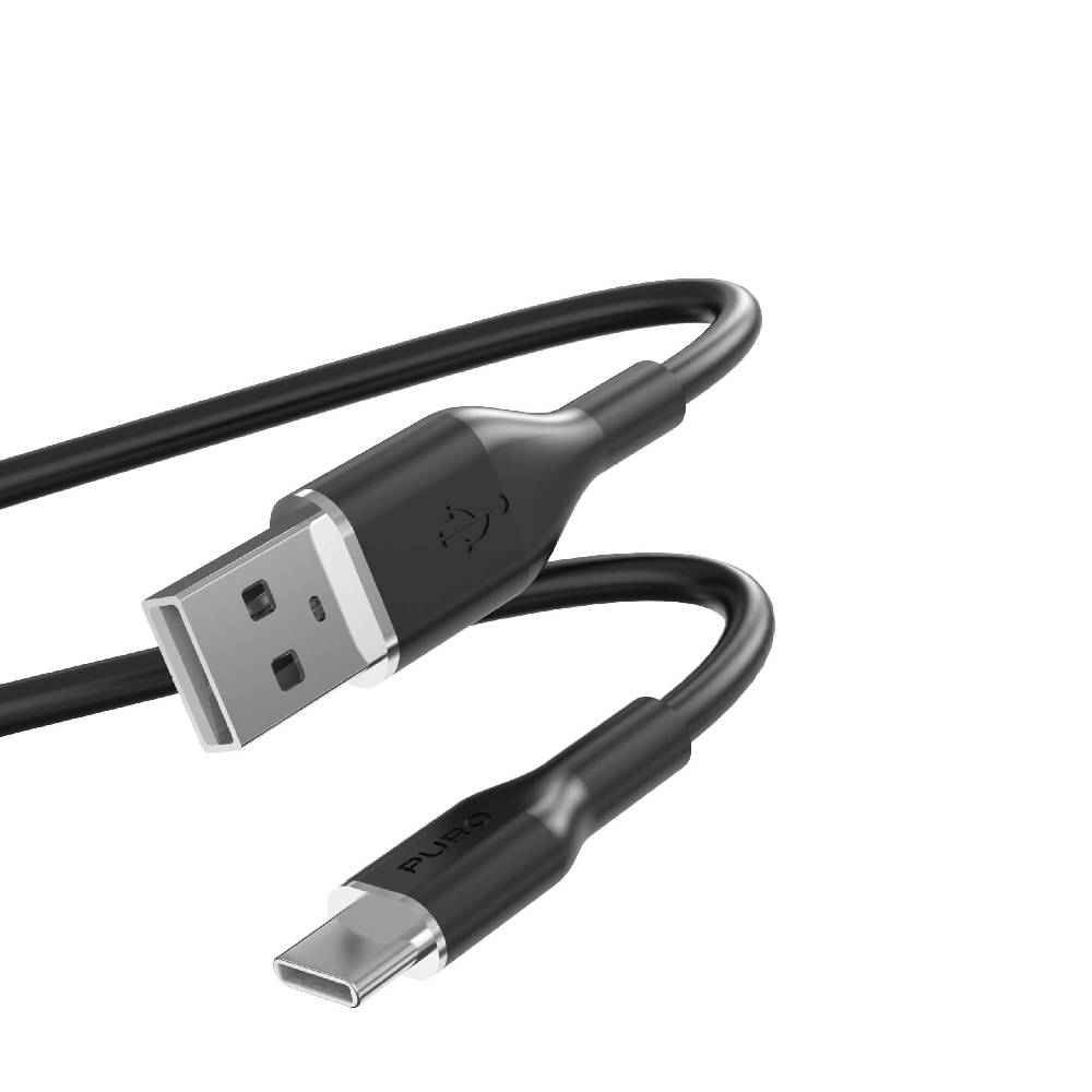 Puro Cavo Di Ricarica E Sincronizzazione SOFT Da USB-A A USB-C 1,5m