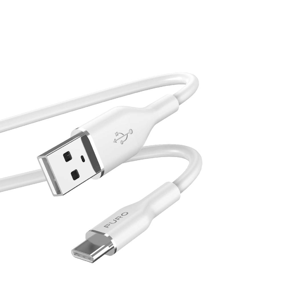Puro Cavo Di Ricarica E Sincronizzazione SOFT Da USB-A A USB-C 1,5m