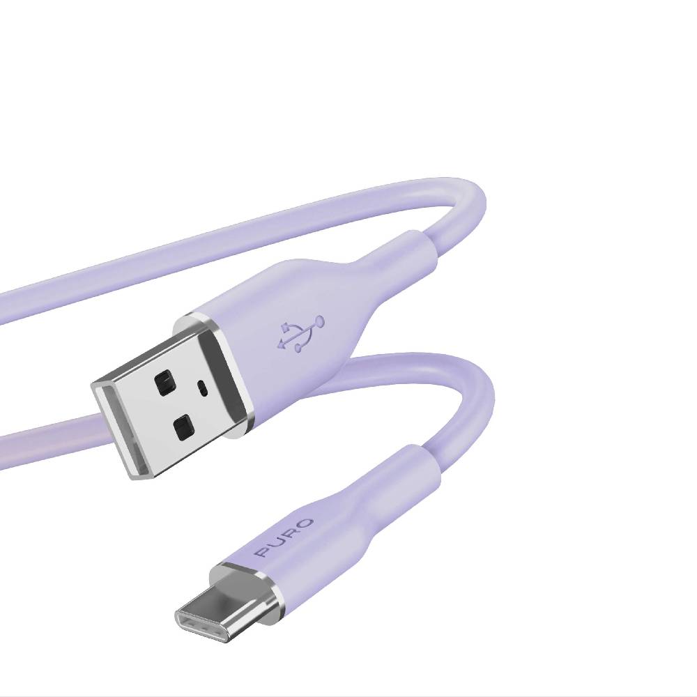 Puro Cavo Di Ricarica E Sincronizzazione SOFT Da USB-A A USB-C 1,5m
