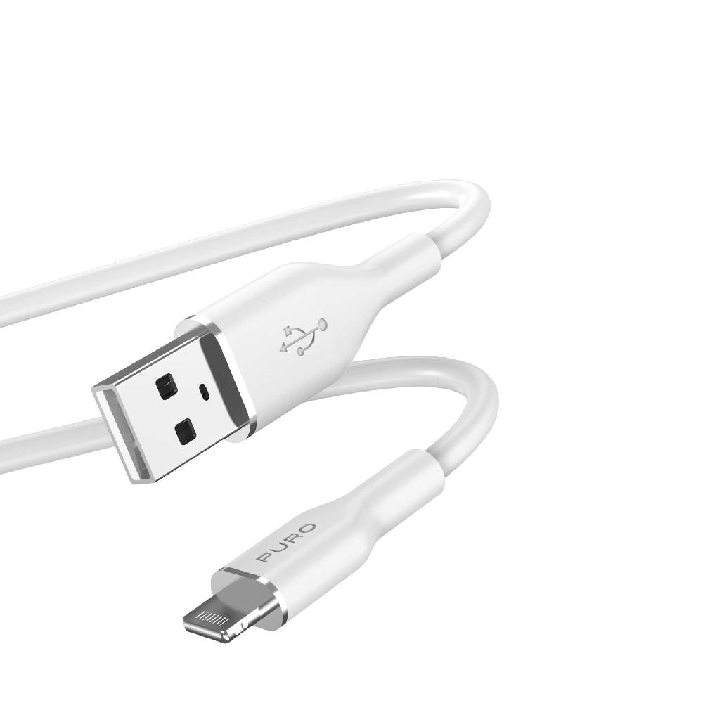 Puro Cavo Di Ricarica E Sincronizzazione SOFT Da USB-A A Lightning 1,5m