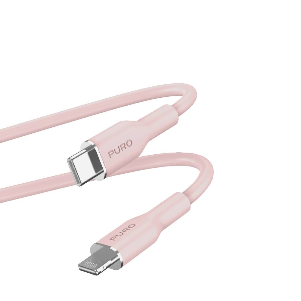Puro Cavo Di Ricarica E Sincronizzazione SOFT Da USB-C A Lightning 1,5m