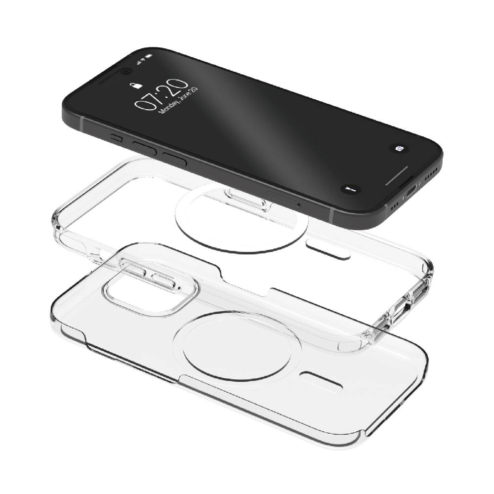 Puro Cover Impact Clear D3O® Bio Per IPhone 15 Plus