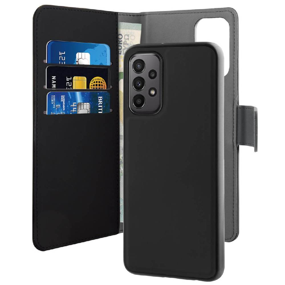 Puro Cover Wallet Detachable 2 in 1 per Samsung Galaxy A23