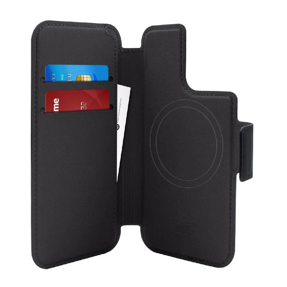Puro Custodia magnetica Folio per iPhone 13 Pro e iPhone 14 Pro compatibile con tecnologia MagSafe