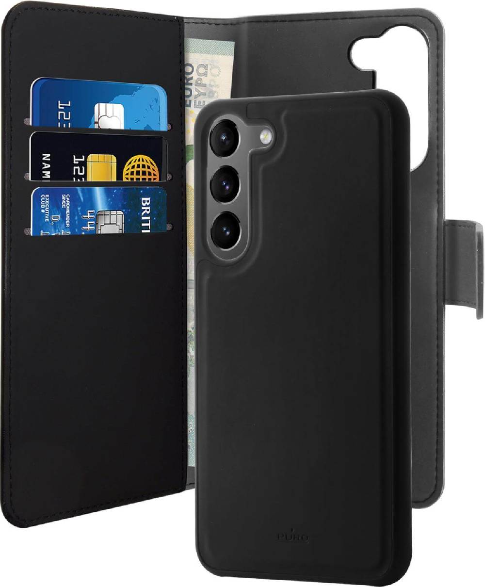 Puro Custodia Wallet Detachable 2 in 1 per Samsung Galaxy S23+