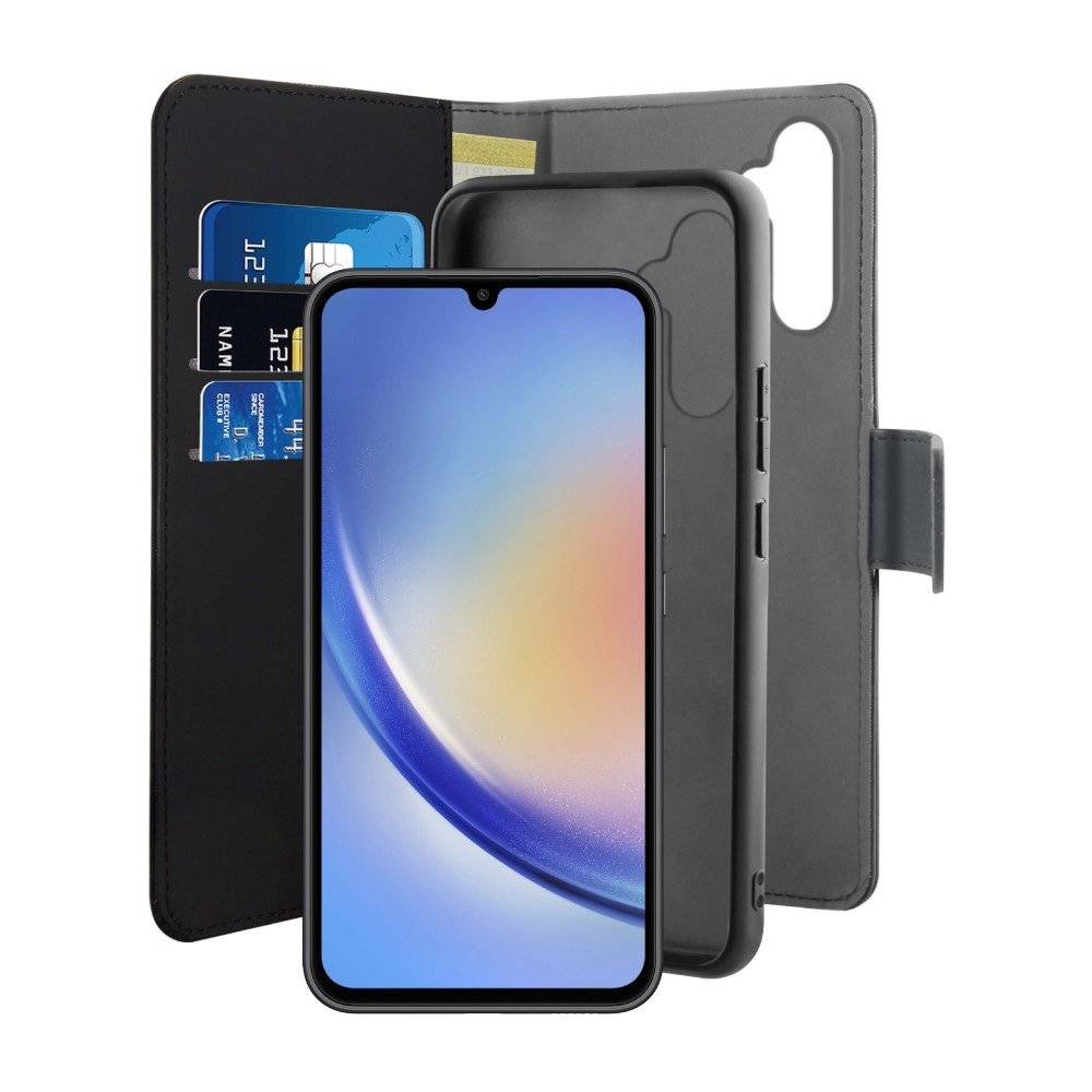 Puro Custodia Wallet Detachable 2 In 1 Per Samsung Galaxy A34