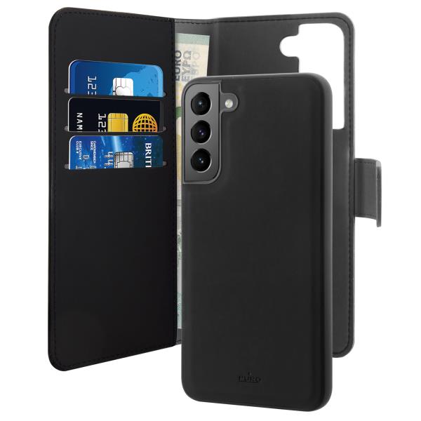 Puro Custodia Wallet Detachable 2 in 1 per Samsung Galaxy S22+