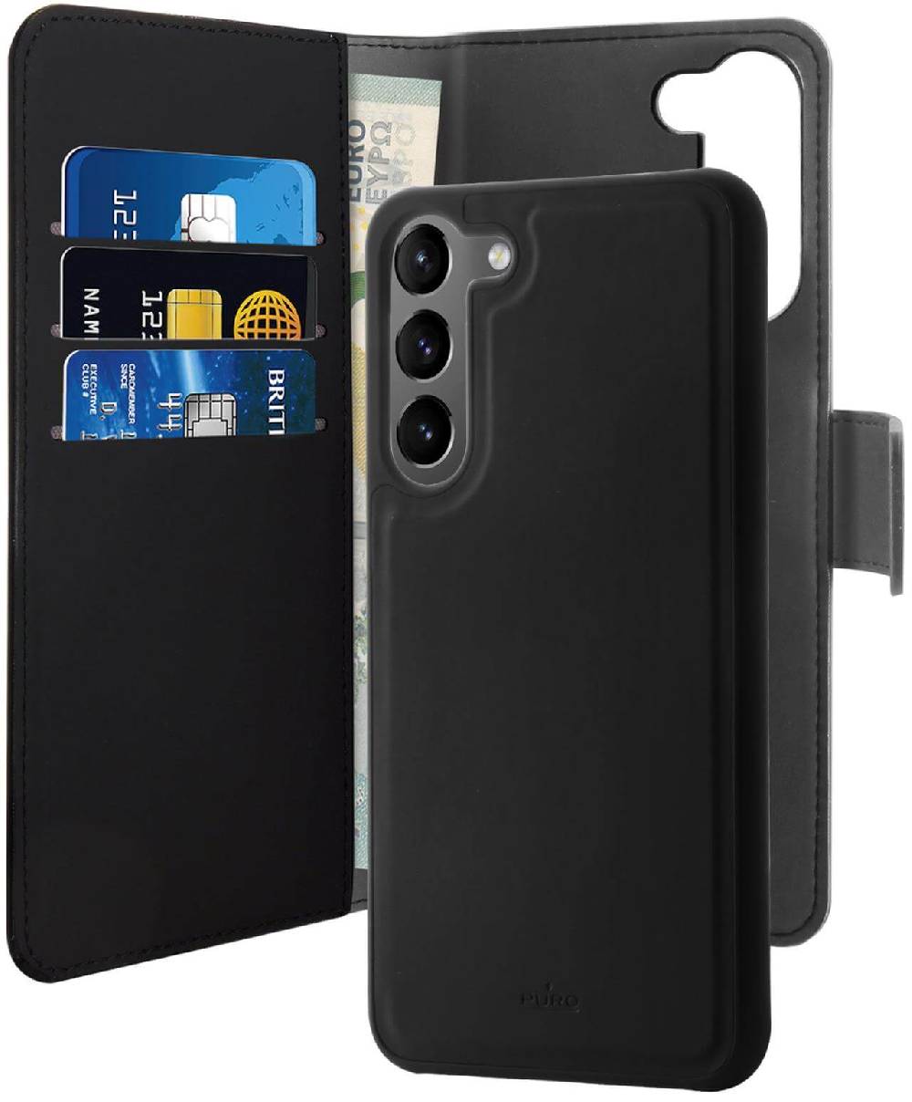 Puro Custodia Wallet Detachable 2 in 1 per Samsung Galaxy S23