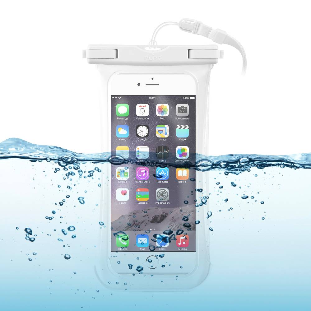 Puro Custodia WATERPROOF Fino A 6,5″ – Ideale Per IPhone 14 Pro Max