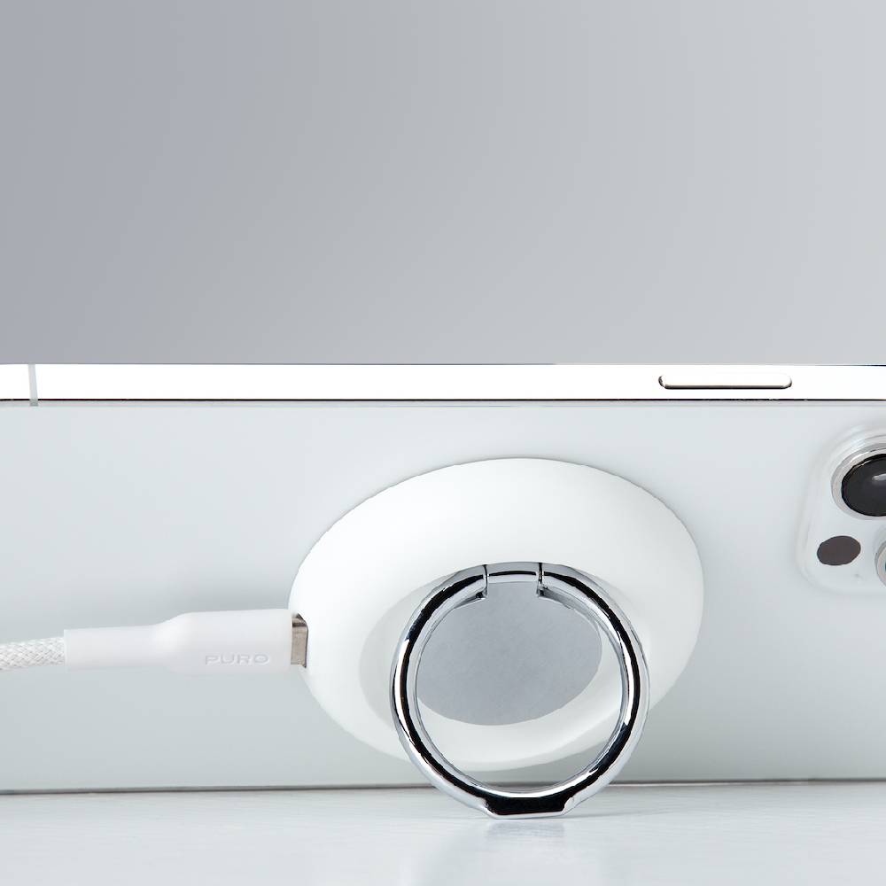 Puro Mag Loop Pro: Anello Di Ricarica Compatibile Con MagSafe E Funzione Stand