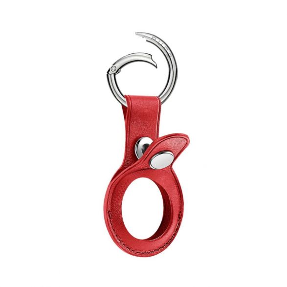 Puro Portachiavi Effetto Pelle SKY Con Gancio Per Airtag