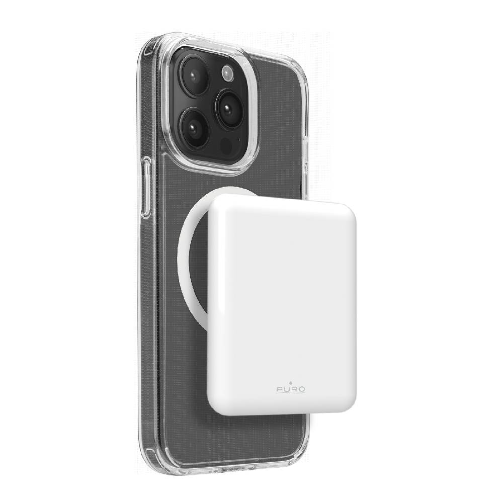 Puro Power Bank compatibile MagSafe “Mini Power Mag” per iPhone