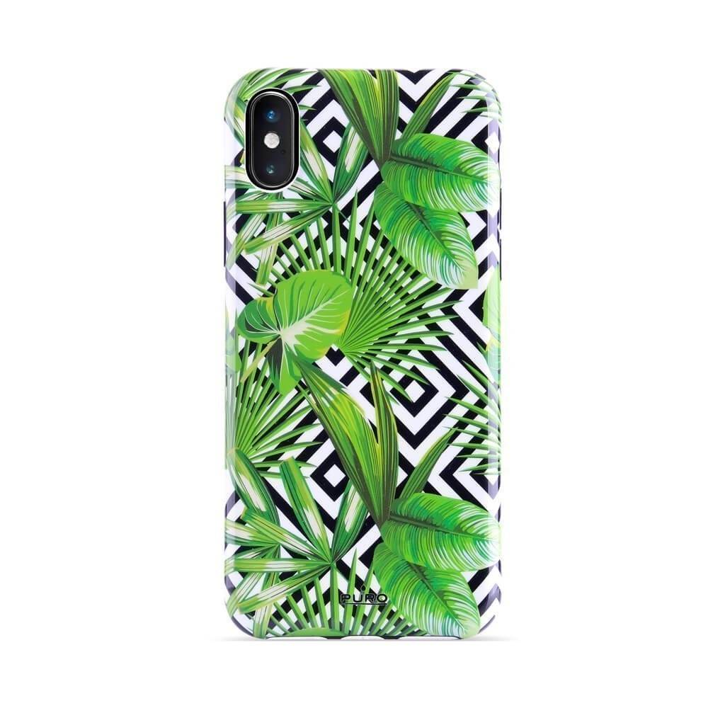 Puro Cover Geometric Jungle per iPhone X/Xs