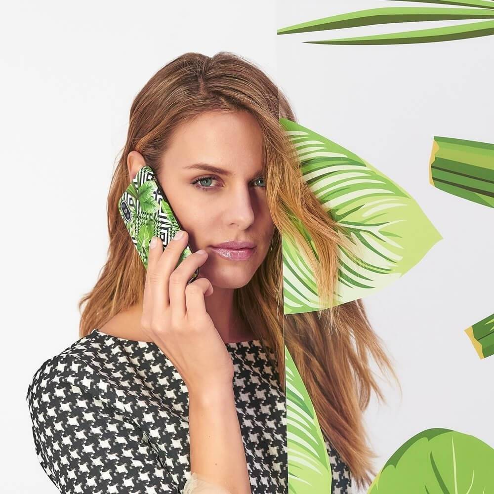 Puro Cover Geometric Jungle Per IPhone Xs Max
