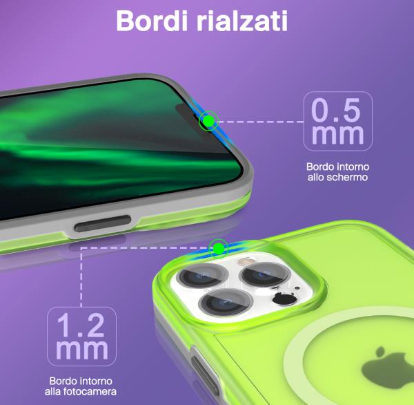 Puro Cover Impact Mag Per IPhone 12 E 12 Pro