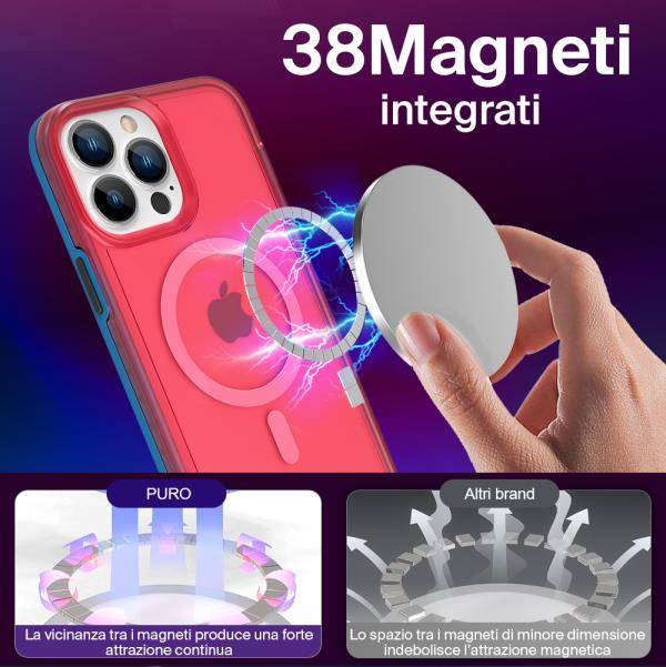 Puro Cover Impact Mag Per IPhone 13