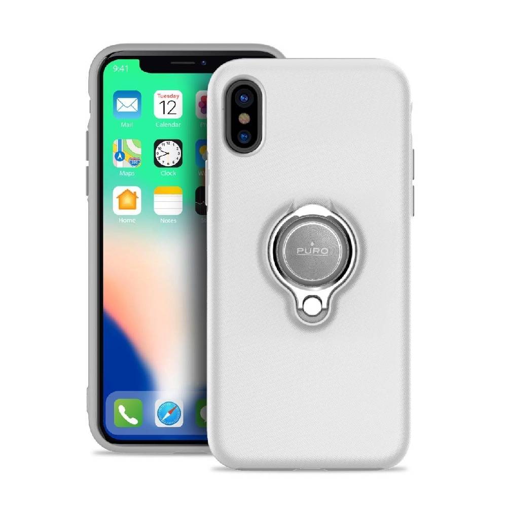 Puro Cover Magnet Ring Per IPhone X