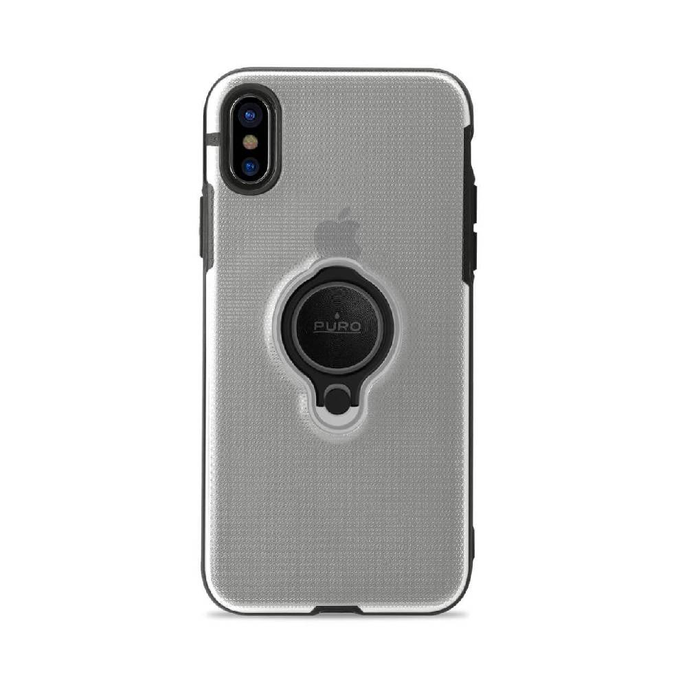 Puro Cover Magnet Ring per iPhone X/Xs