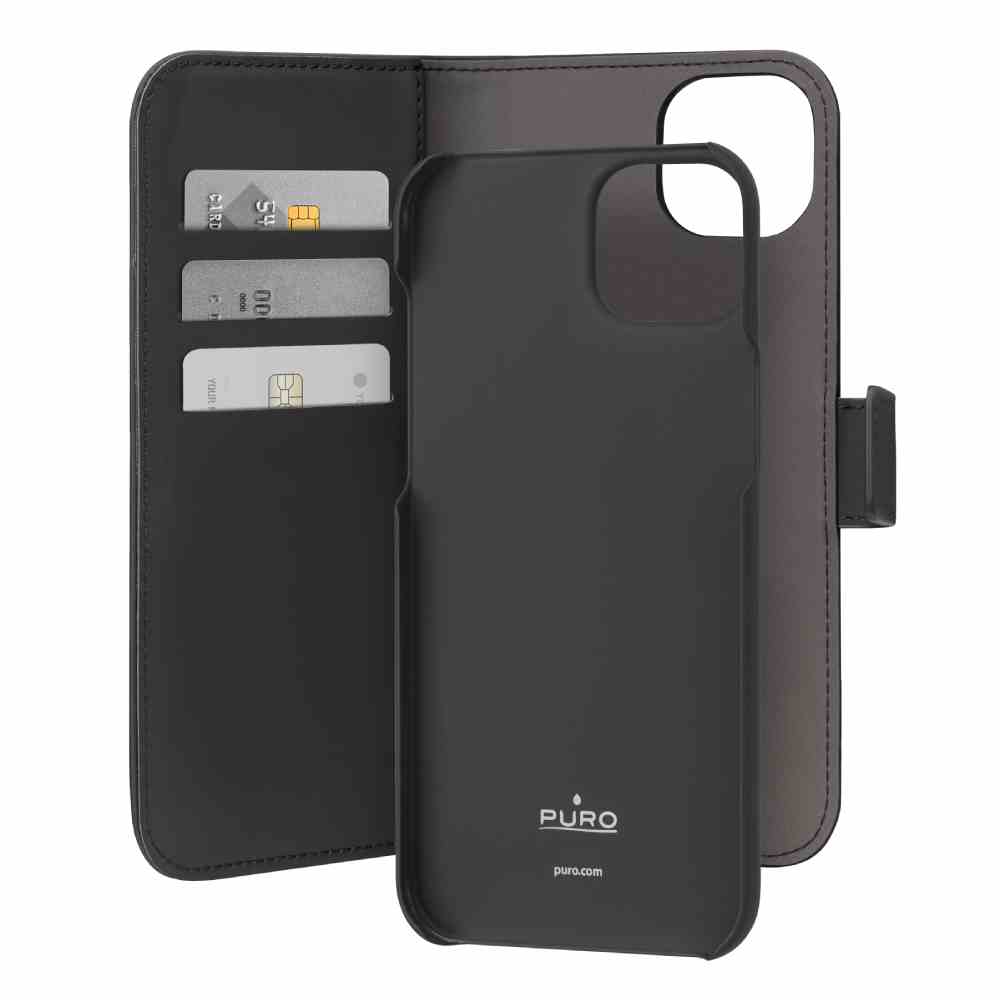 Puro Custodia Wallet Detachable Per IPhone 15 Plus