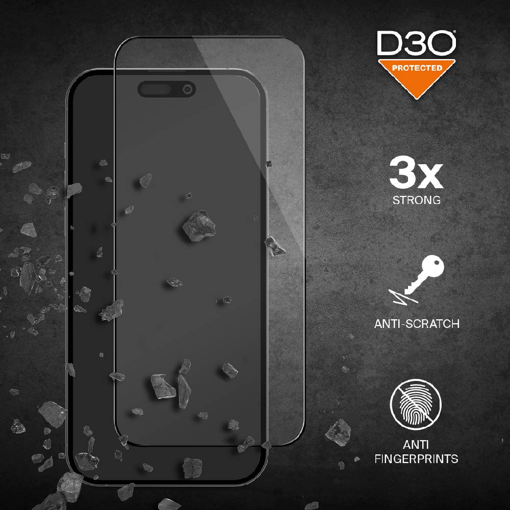 Puro Vetro Temperato Flessibile D30 Per IPhone 15