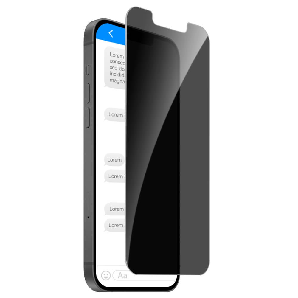 Puro Vetro Temperato Privacy per iPhone 13, 14 e iPhone 13 Pro