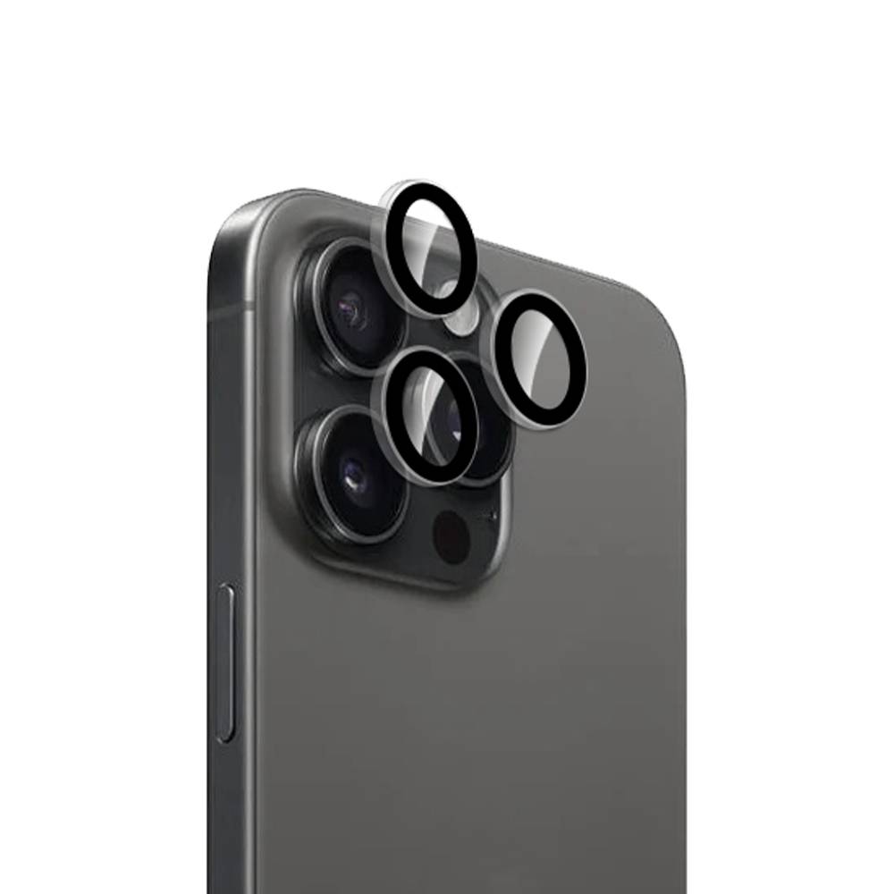 Puro Vetro Temperato Protettivo individuale per lenti iPhone 15 Pro E 15 Pro Max