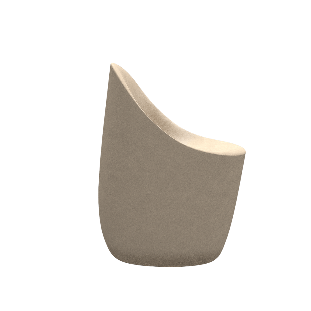 Qeeboo Cobble Chair Ottawa Moleskin