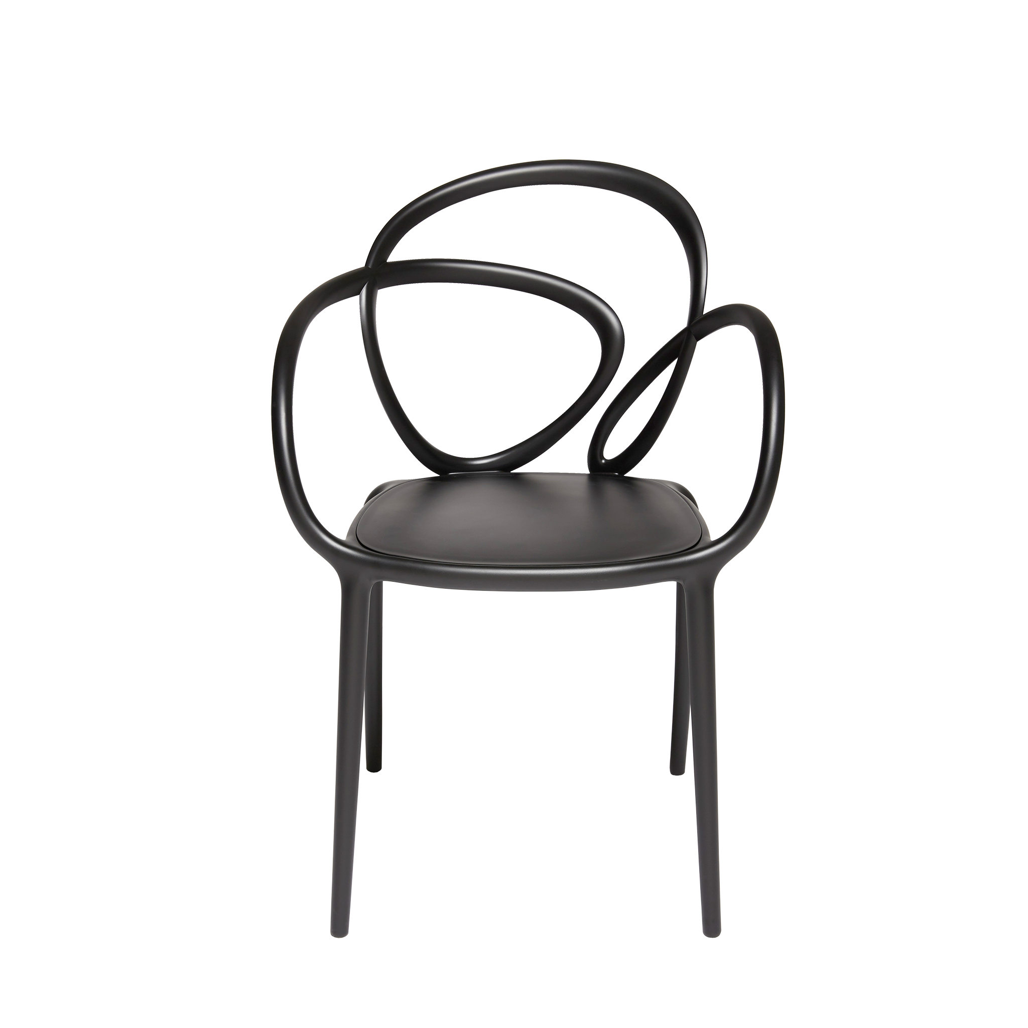 Qeeboo Loop Chair Without Cushion - Set of 2 pieces