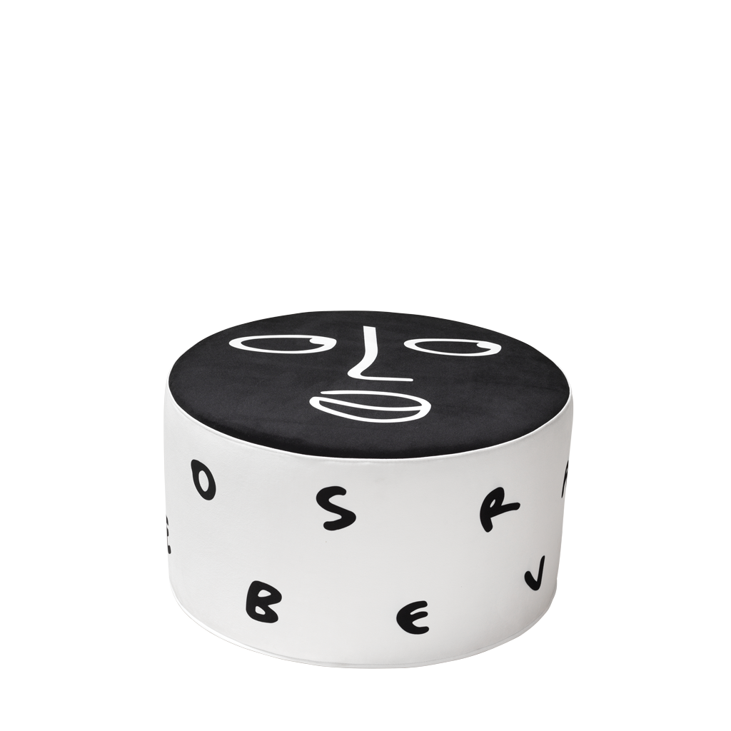 Qeeboo Midnight Monologue Pouf M
