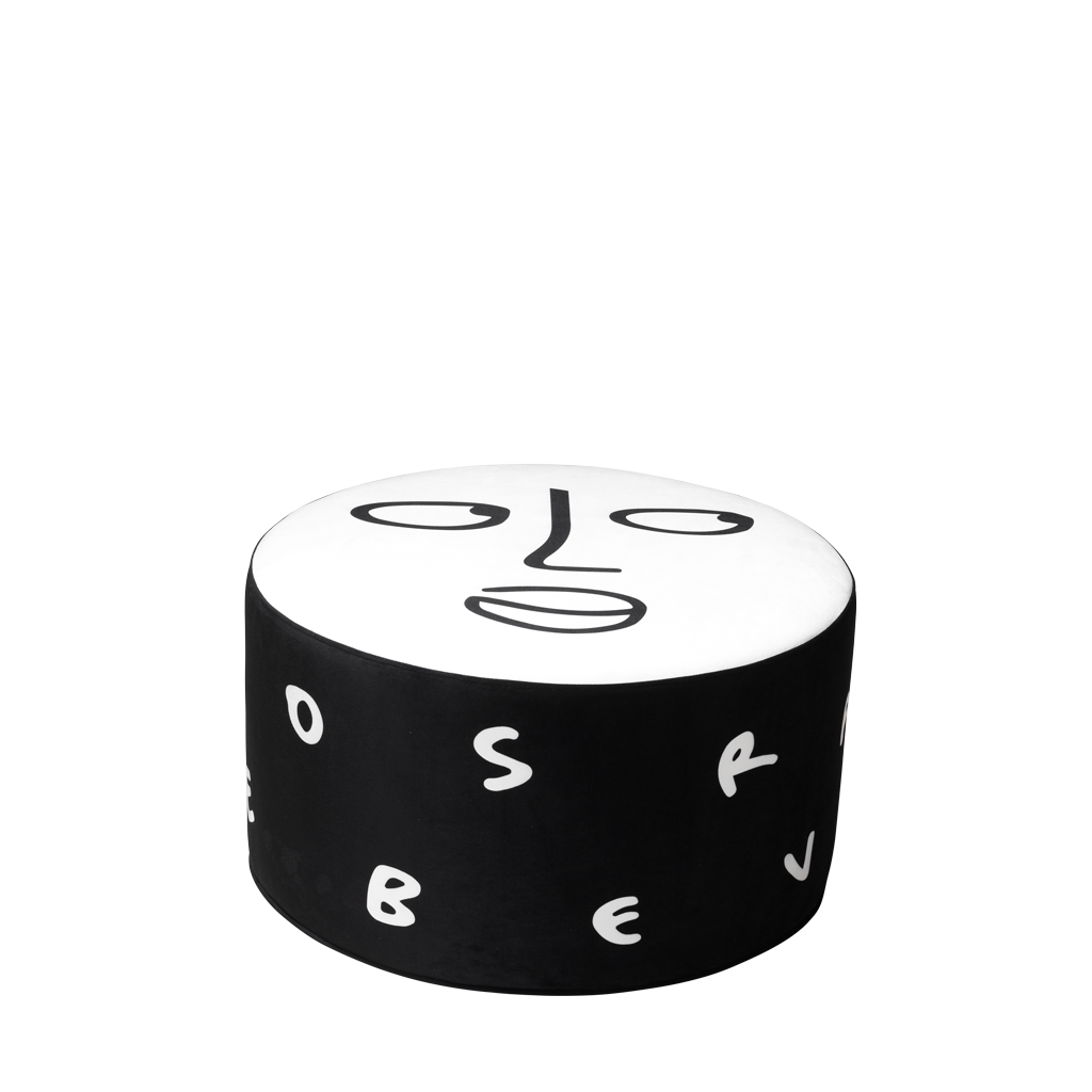 Qeeboo Sunlit Story Pouf M