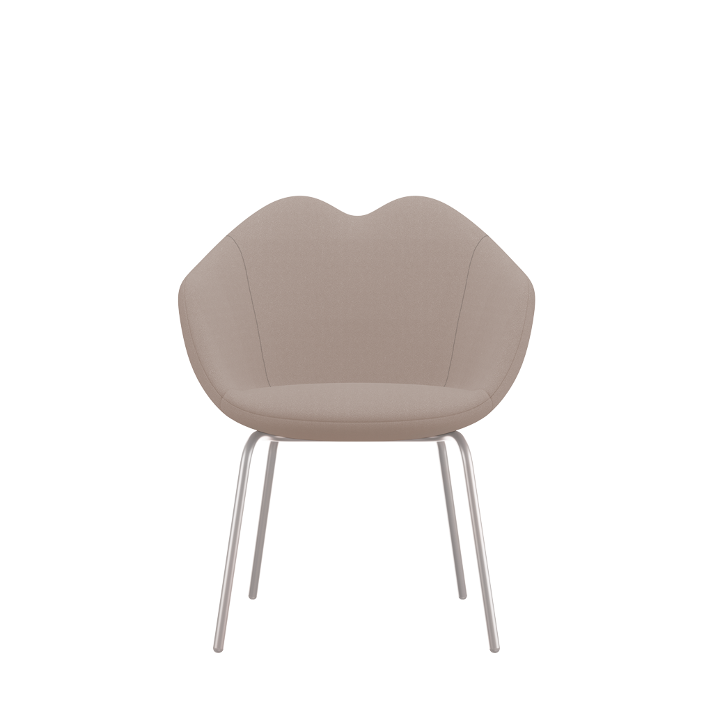 Qeeboo XOXO Chair Fabric Four Legs