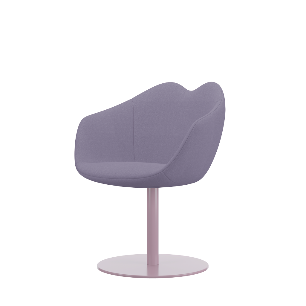 Qeeboo XOXO Chair Fabric Round Base