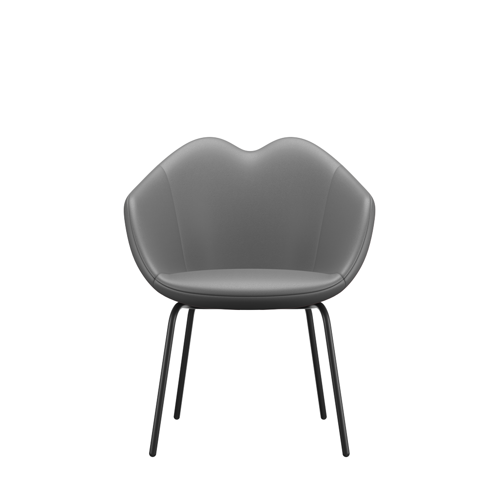 Qeeboo XOXO Chair Leather Four Legs