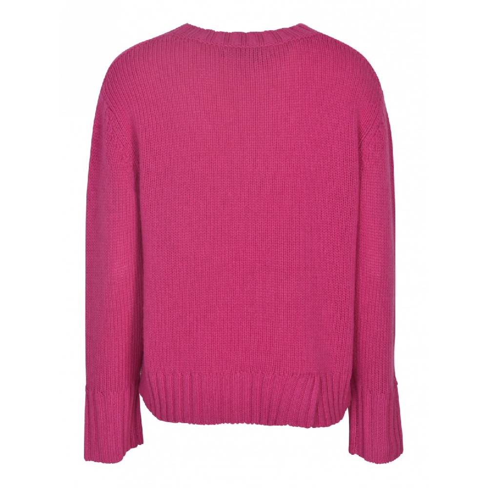 360 SWEATER Girocollo Polso Largo Con Spacco