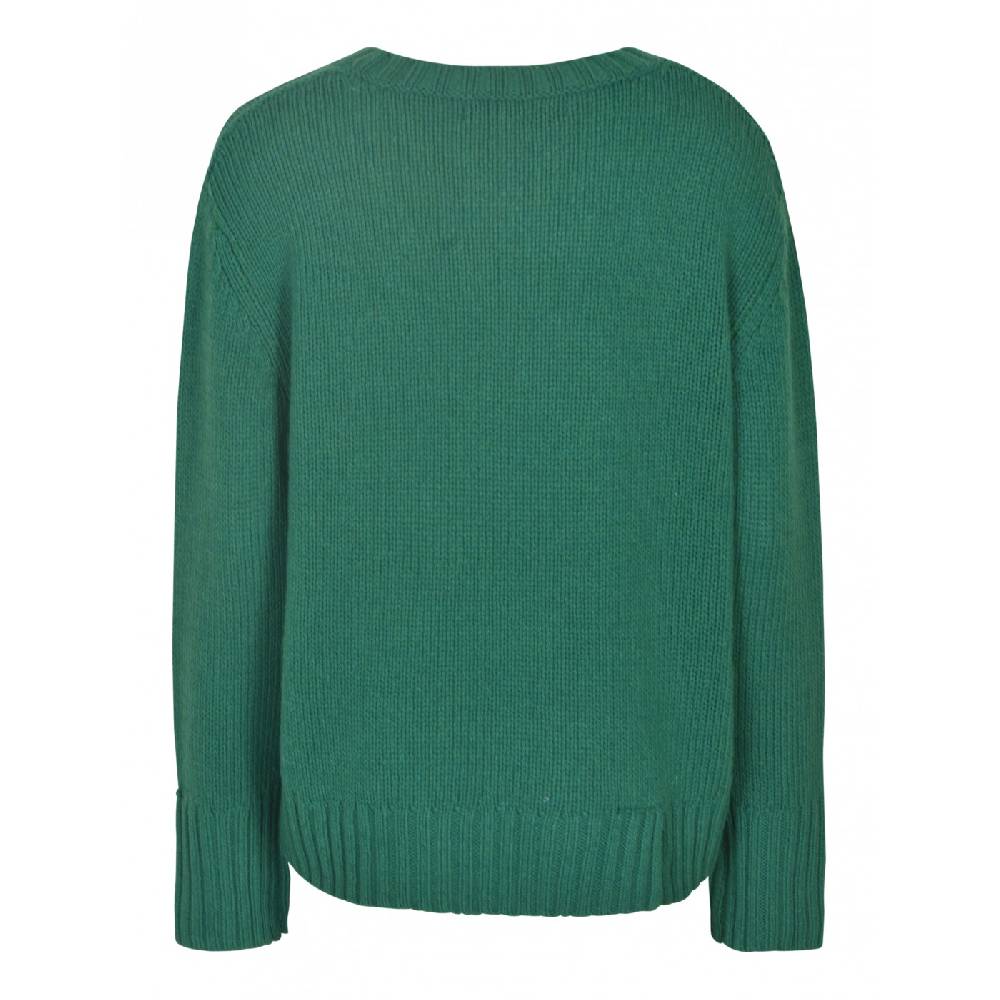 360 SWEATER Girocollo Polso Largo Con Spacco