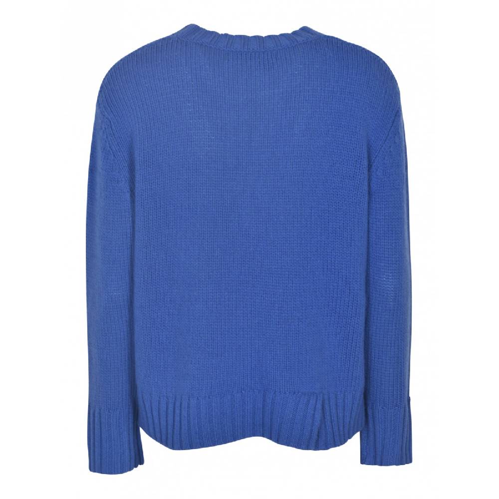 360 SWEATER Girocollo Polso Largo Con Spacco